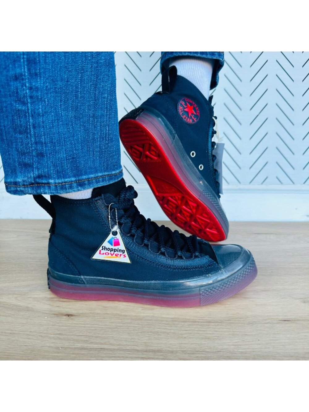 ⭐Converse Chuck Taylor All Star CX EXP2 Hi Women Shoes 8.5 Black Sneaker A08593C